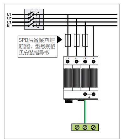 低壓SPD浪涌保護器的安裝和保護