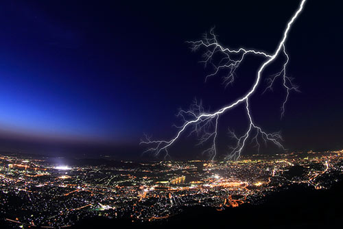 雷電是怎樣形成的