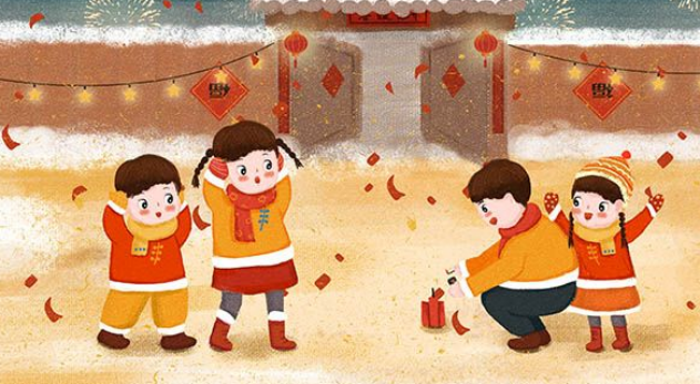 春節(jié)-放爆竹 春節(jié)-放爆竹