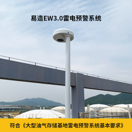 建筑物防雷措施-易造EW3.0雷電預(yù)警系統(tǒng)