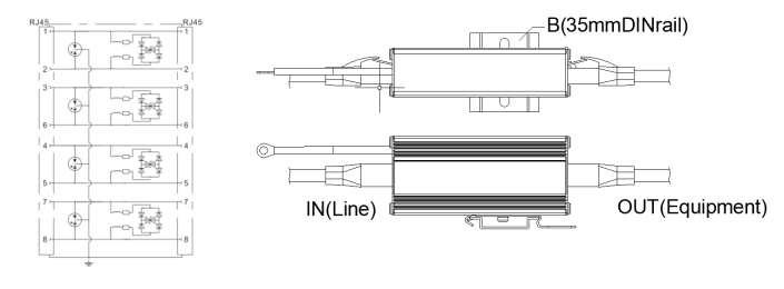 網(wǎng)絡(luò)信號(hào)SPD的安裝